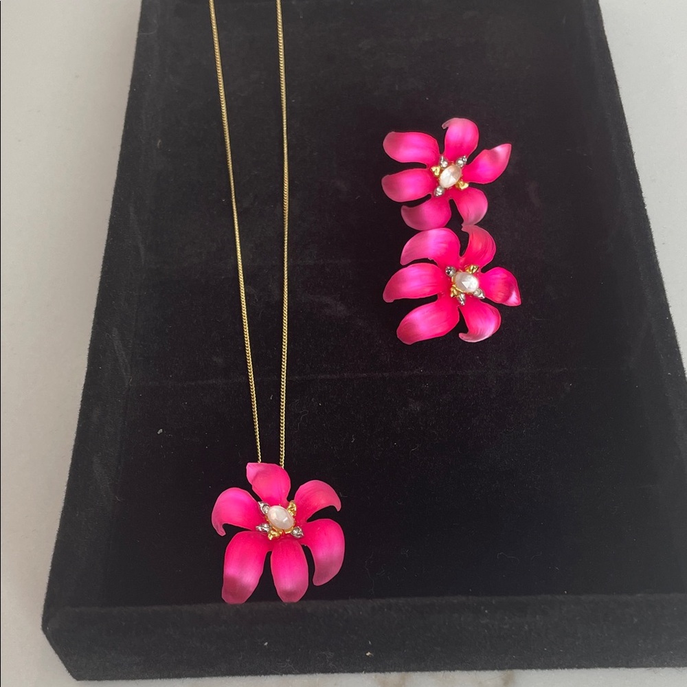 Alexis Bittar necklace and earrings